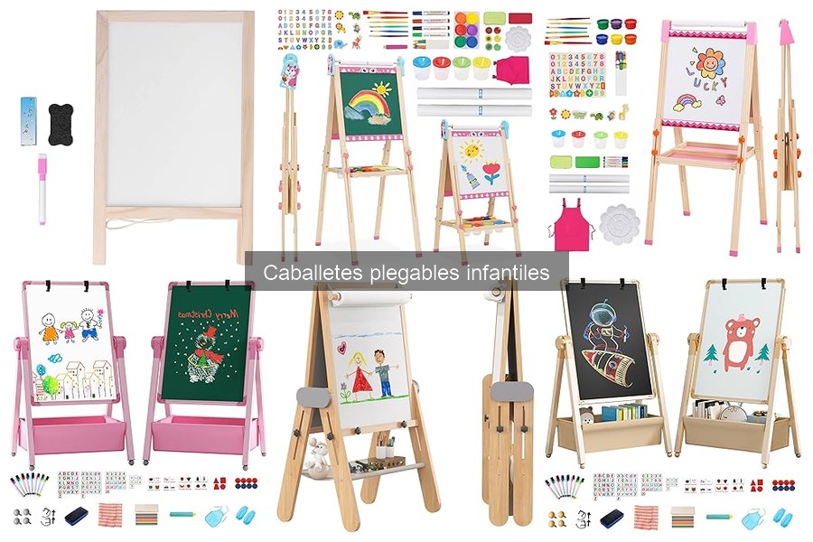 ¿Son seguros los caballetes plegables infantiles?