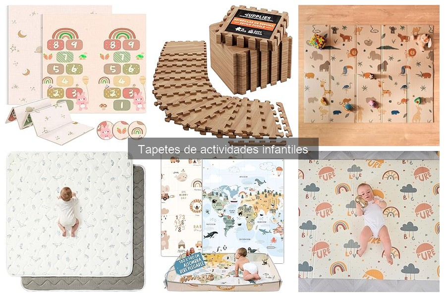 Tapetes de actividades para niños con necesidades especiales