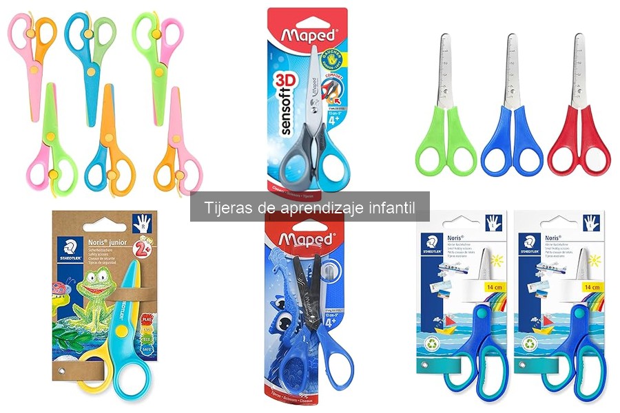 Tijeras de Aprendizaje Infantil: Características y Beneficios