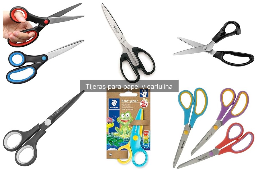 Tijeras para papel y cartulina: ¿Qué son y sus características?