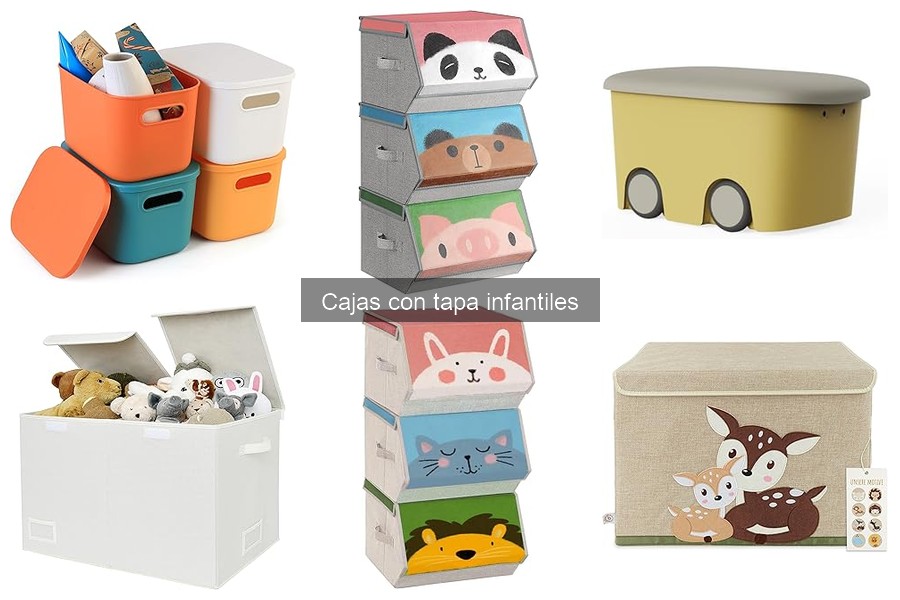 Tipos de cajas con tapa infantiles: guía para elegir