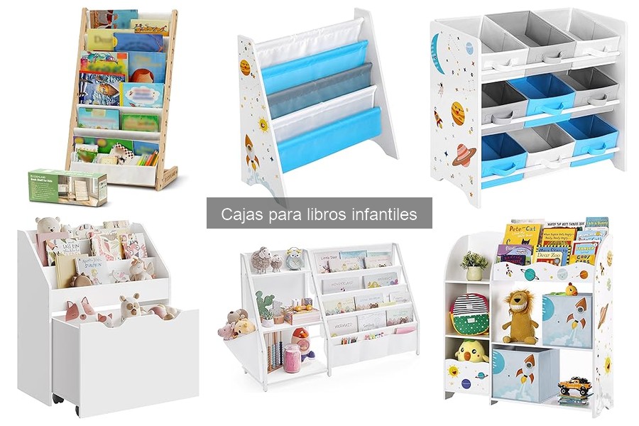 Tipos de cajas para libros infantiles: Elige la mejor opción
