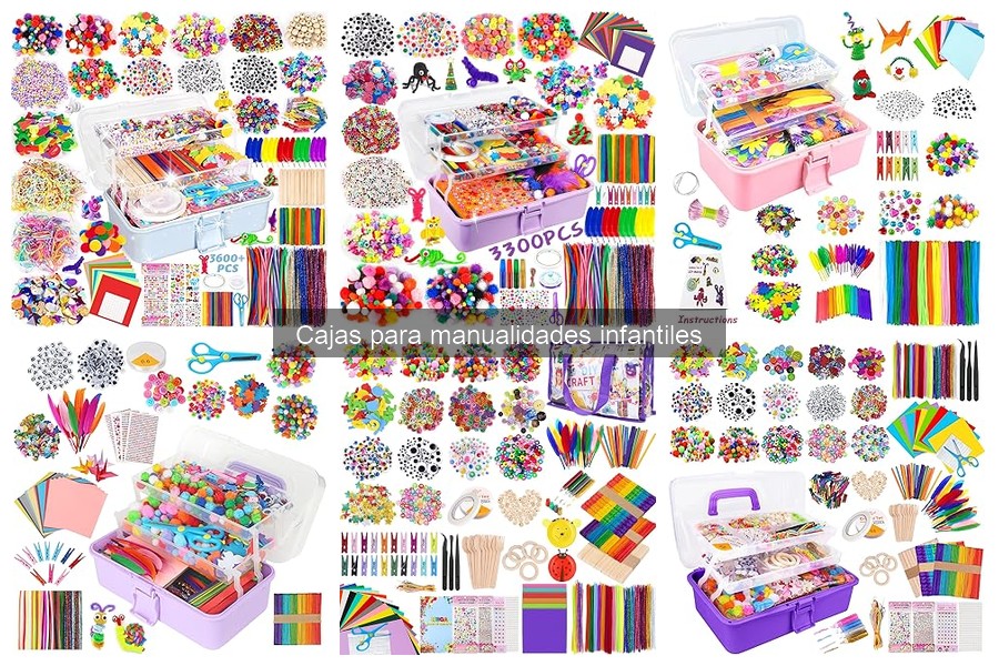 Tipos de cajas para manualidades infantiles: guía completa
