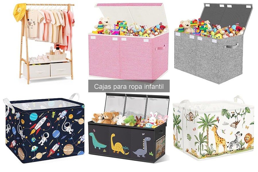 Tipos de cajas para ropa infantil: Guía para elegir la mejor