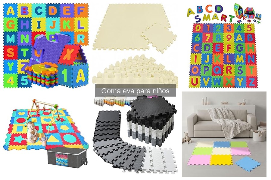 Tipos de goma eva para manualidades infantiles: guía completa