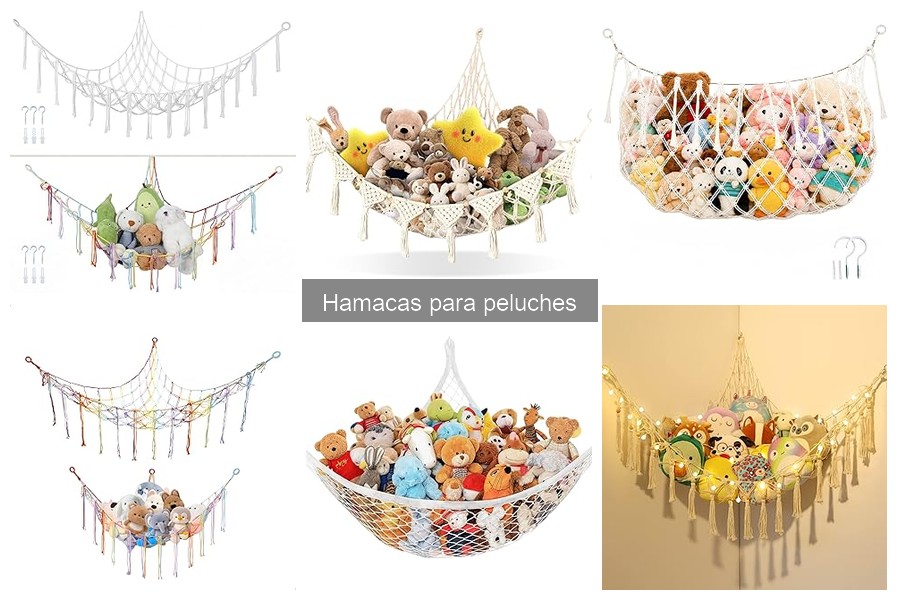 Tipos de hamacas para peluches: guía completa