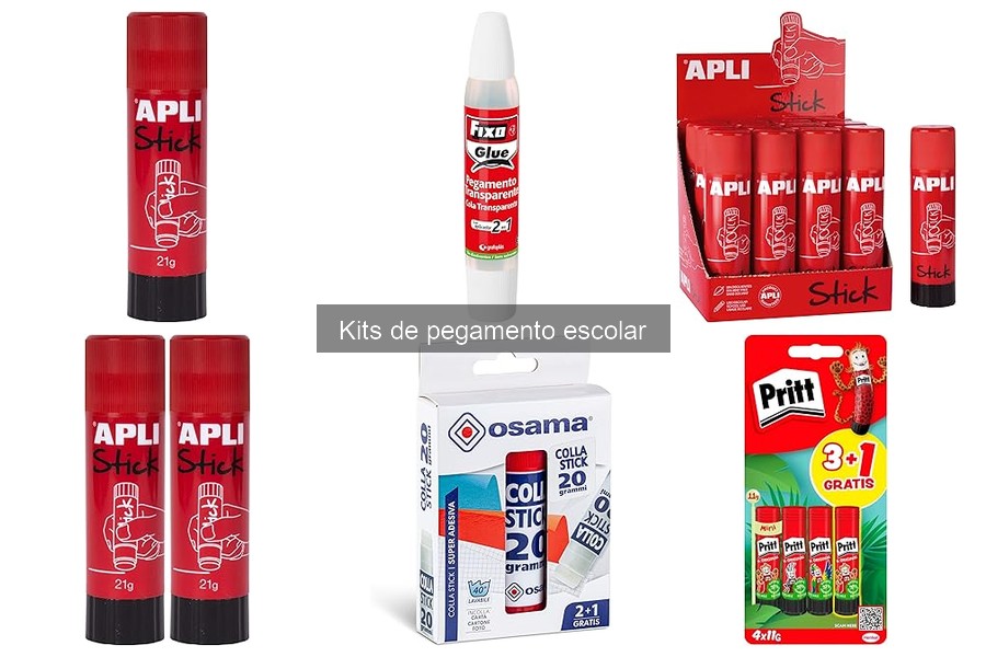 Tipos de pegamento escolar: características y diferencias