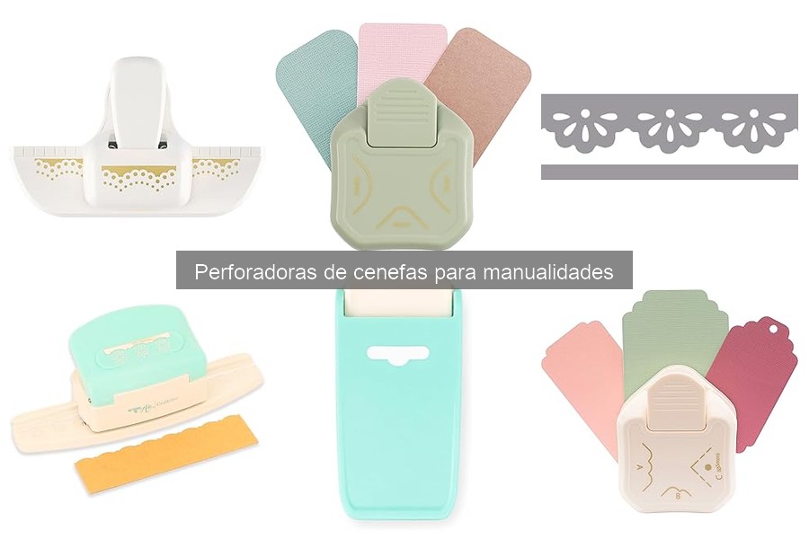 Tipos de perforadoras de cenefas para manualidades