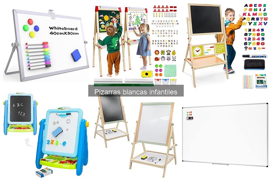 Tipos de pizarras blancas infantiles: guía completa