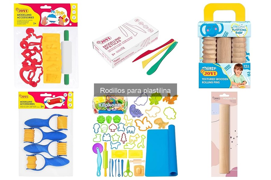 Tipos de rodillos para plastilina: Guía completa para elegir