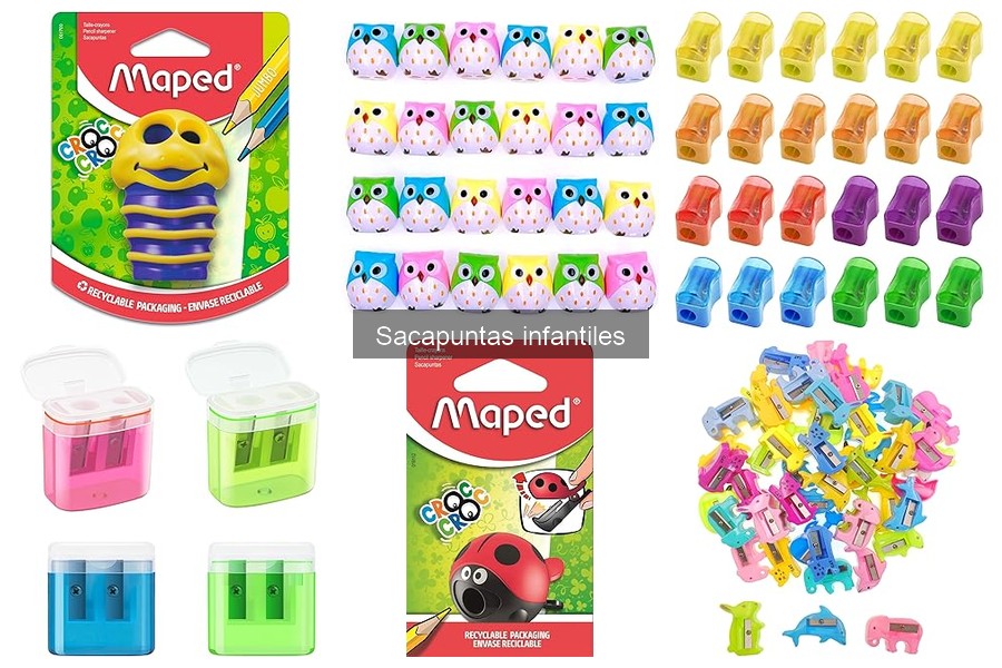 Tipos de Sacapuntas Infantiles: Opciones y Características
