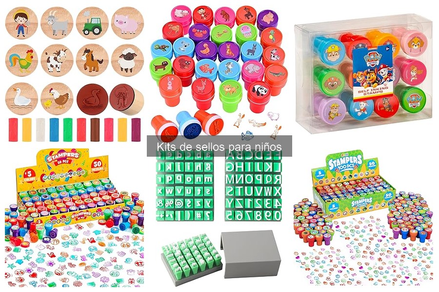 Tipos de Sellos para Manualidades Infantiles: Guía Completa