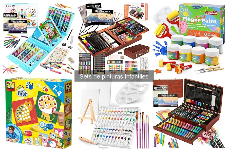 Tipos de Sets de Pinturas Infantiles: Guía Completa