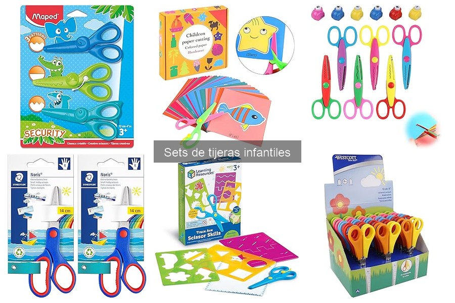 Tipos de Sets de Tijeras Infantiles: Guía para Padres