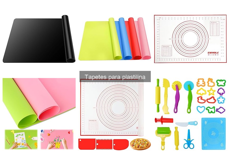 Tipos de tapetes para plastilina: características y ventajas