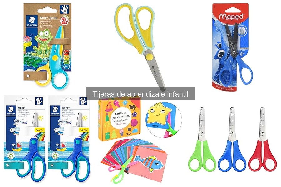Tipos de Tijeras de Aprendizaje Infantil: Guía Completa