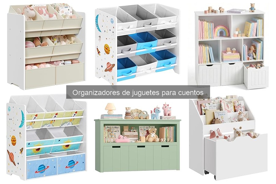 Tips para Organizar Juguetes con Cuentos en Casa