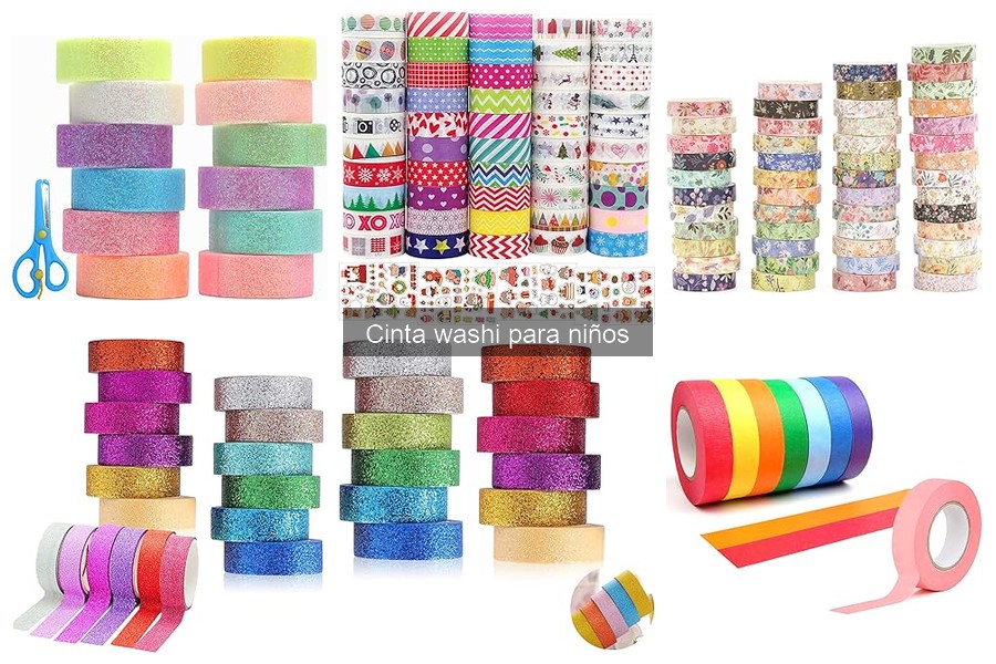 Tutoriales creativos con cinta washi para niños
