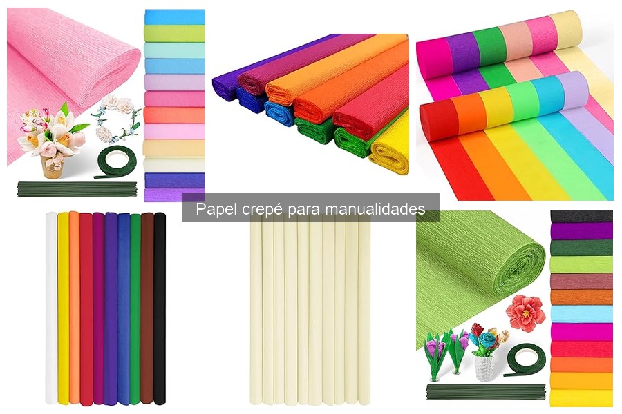 Tutoriales de Manualidades con Papel Crepé para Principiantes