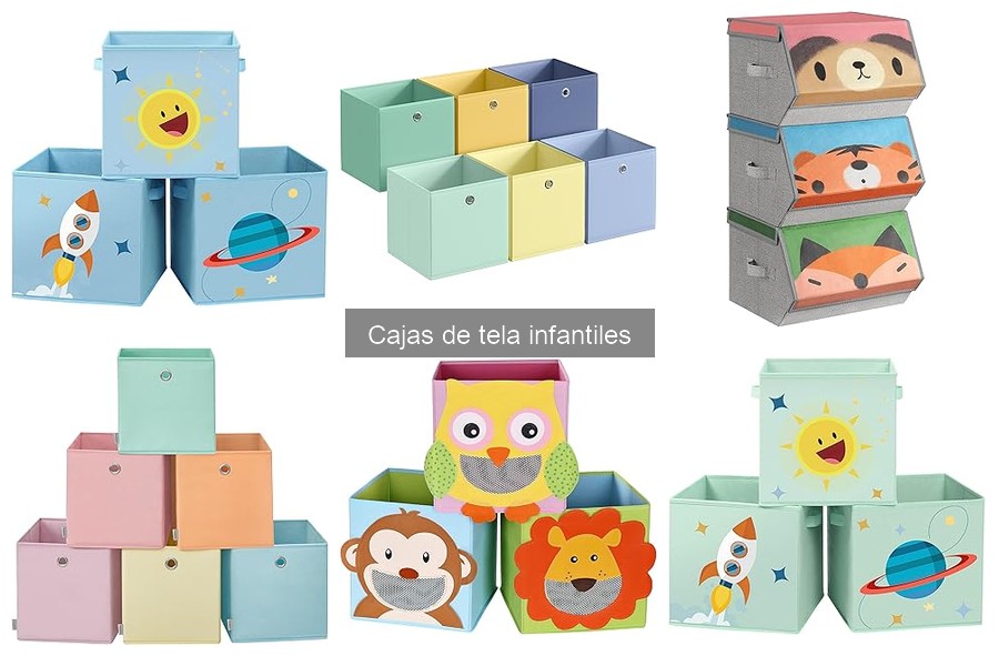 Ventajas de Cajas de Tela para Organizar Juguetes Infantiles