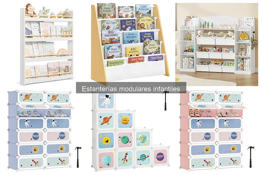 Ventajas de estanterías modulares infantiles para tu hogar