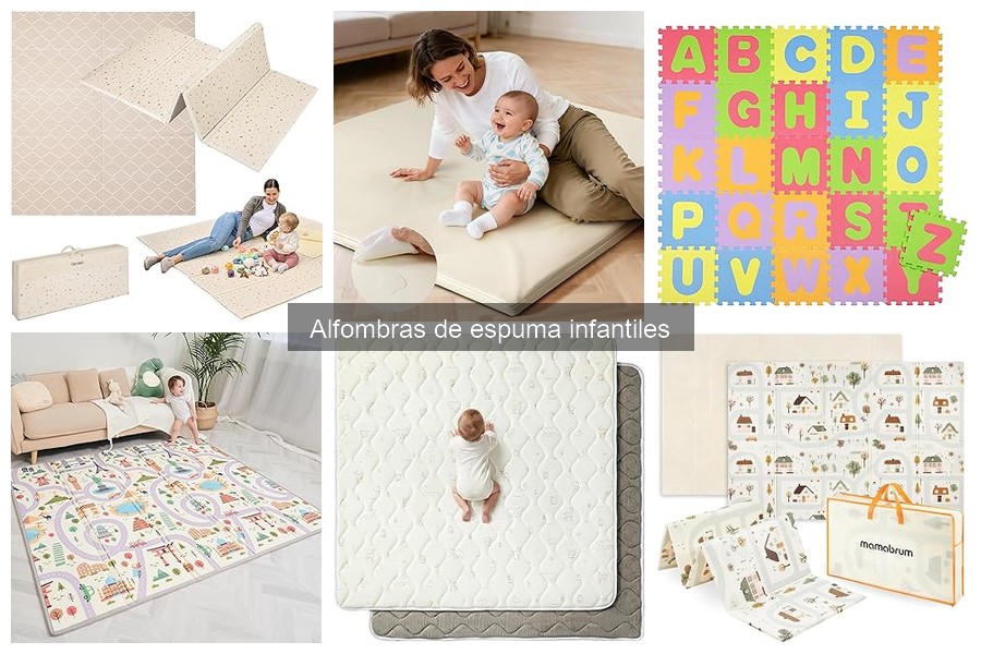 Ventajas de las Alfombras de Espuma para el Área de Juegos
