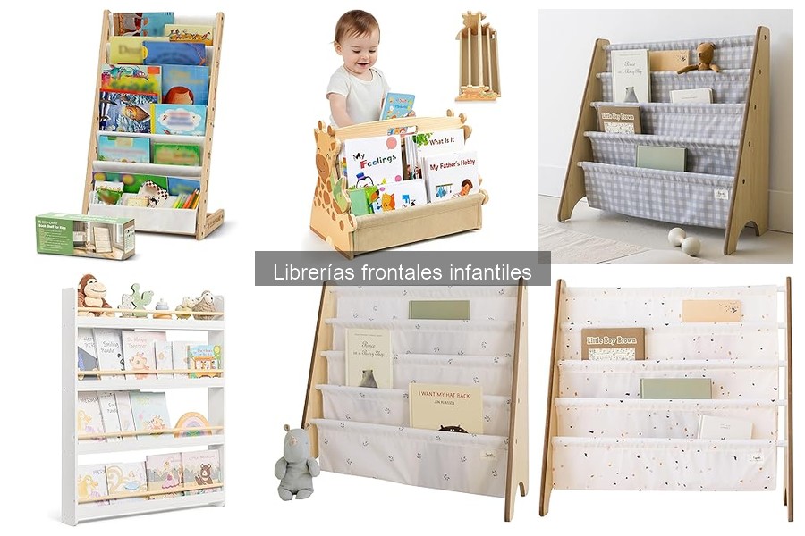 Ventajas de las librerías frontales infantiles para organización