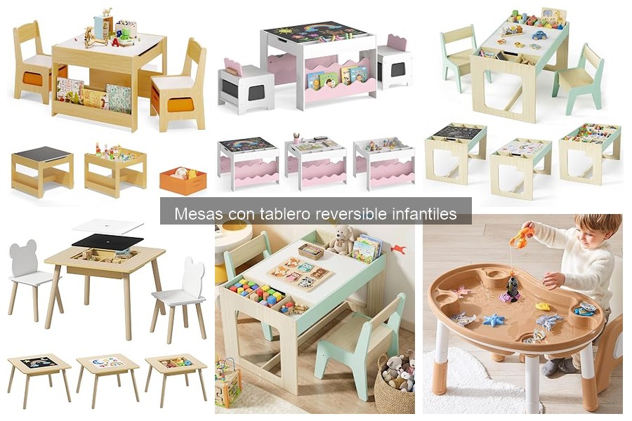 Ventajas de las Mesas con Tablero Reversible para Niños