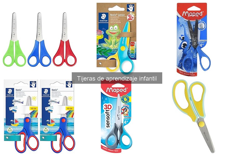 Ventajas de las Tijeras de Aprendizaje Infantil para Niños