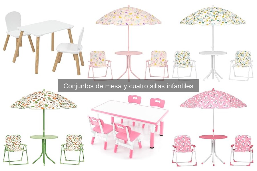 Ventajas de los Conjuntos de Mesa y Sillas Infantiles