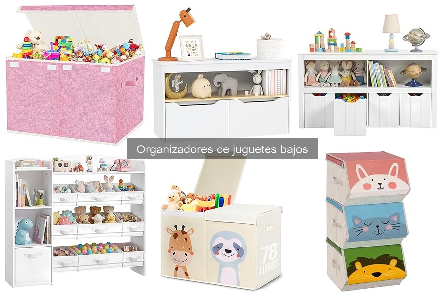 Ventajas de los Organizadores de Juguetes Bajos en los Niños