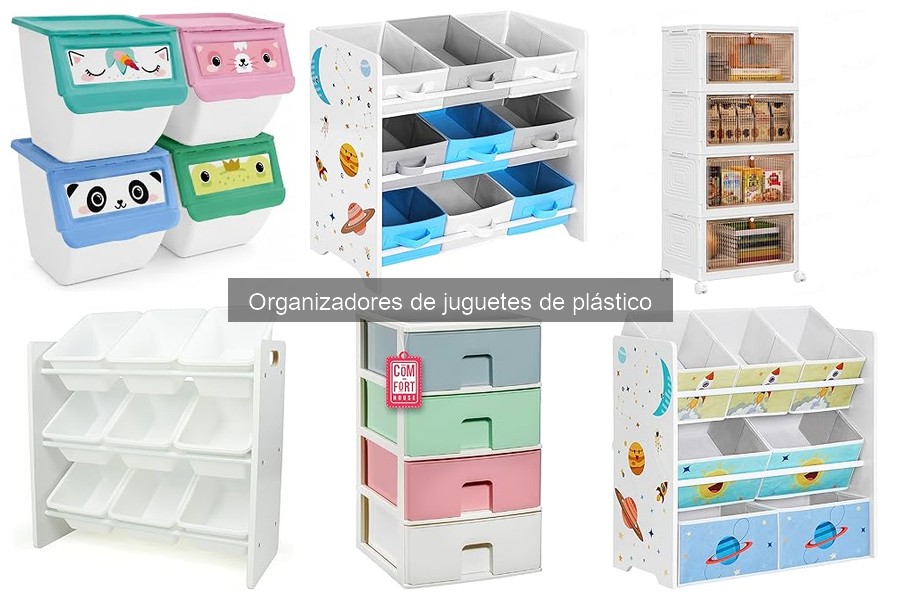 Ventajas de los organizadores de juguetes de plástico