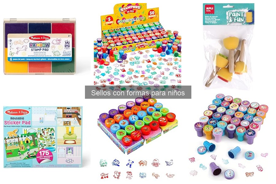 Ventajas de los Sellos con Formas en Manualidades Infantiles