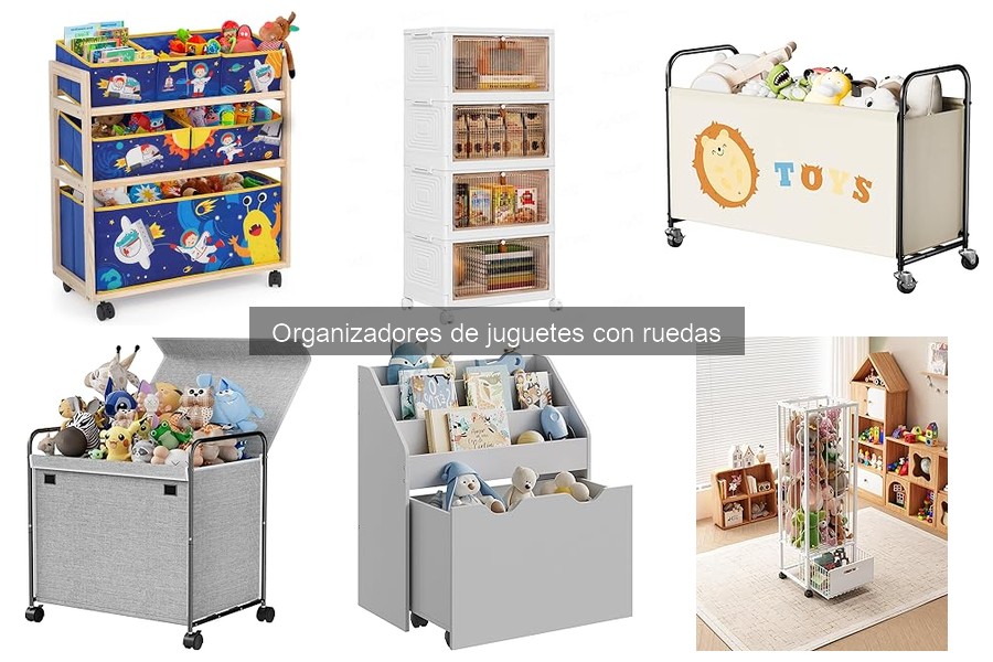 Ventajas de Organizadores de Juguetes con Ruedas para Niños