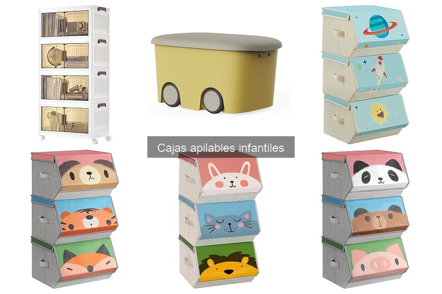 Ventajas de usar cajas apilables para organizar juguetes