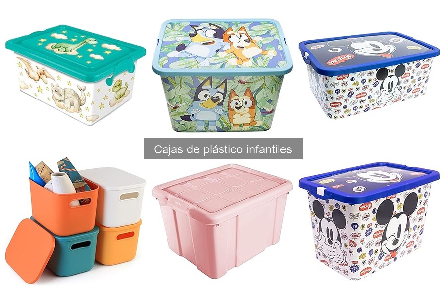 Ventajas de usar cajas de plástico para organizar juguetes