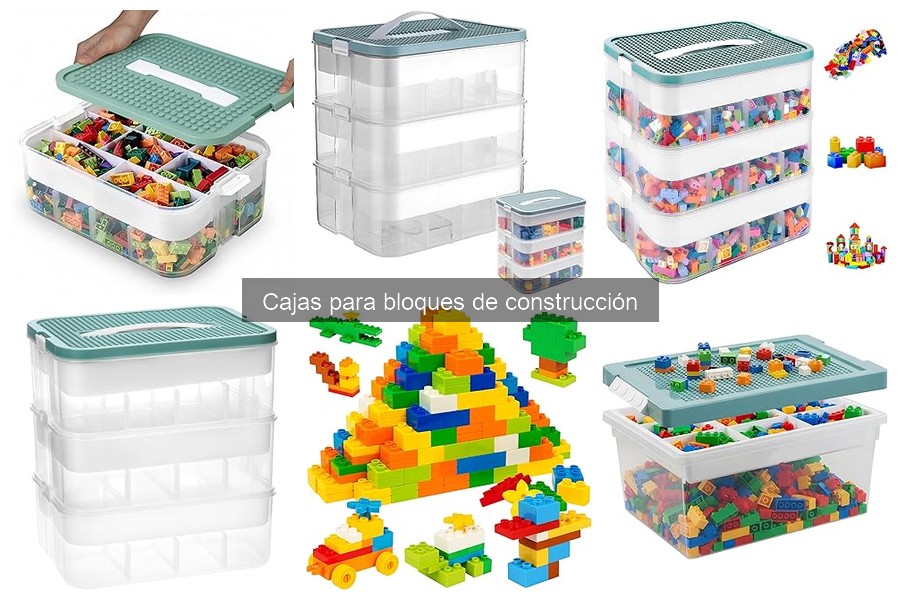 Ventajas de usar cajas para bloques de construcción