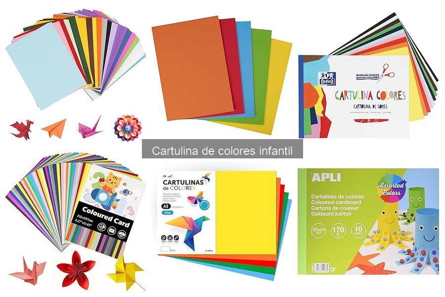 Ventajas de usar cartulina de colores en manualidades infantiles