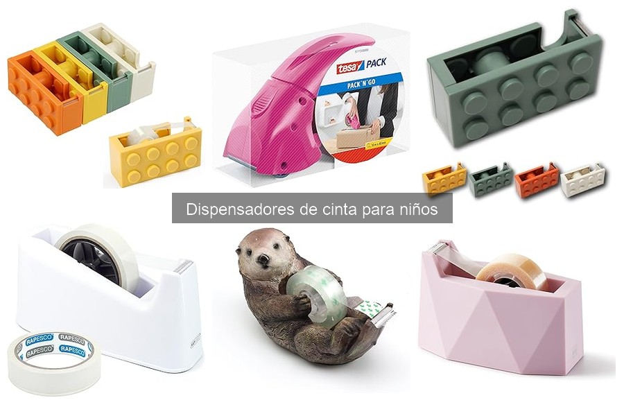 Ventajas de usar dispensadores de cinta para manualidades infantiles