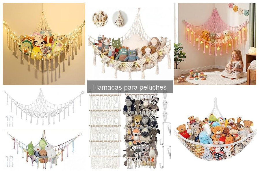 Ventajas de usar hamacas para organizar peluches en casa