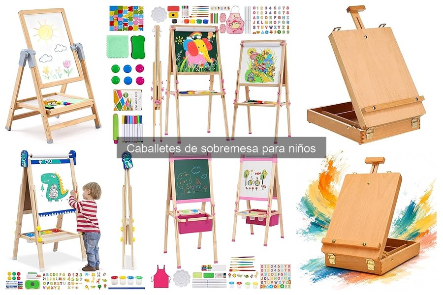 Ventajas de usar un caballete de sobremesa para niños