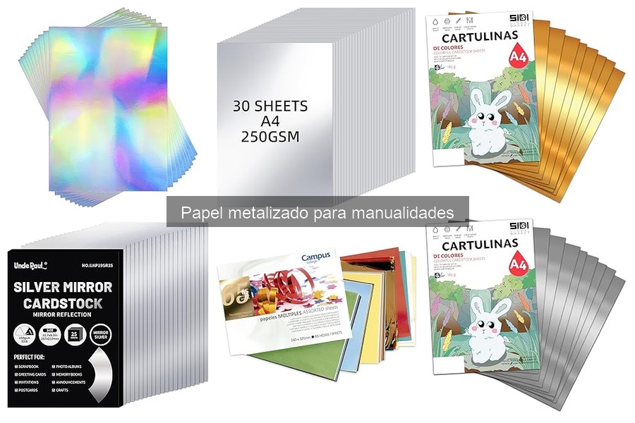 Ventajas del Papel Metalizado en Manualidades
