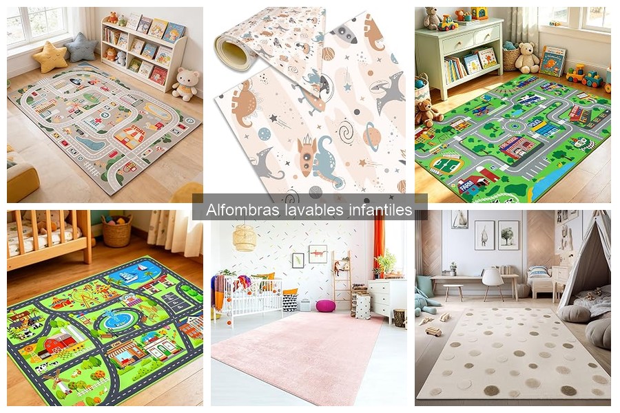 Ventajas y desventajas de las alfombras lavables infantiles