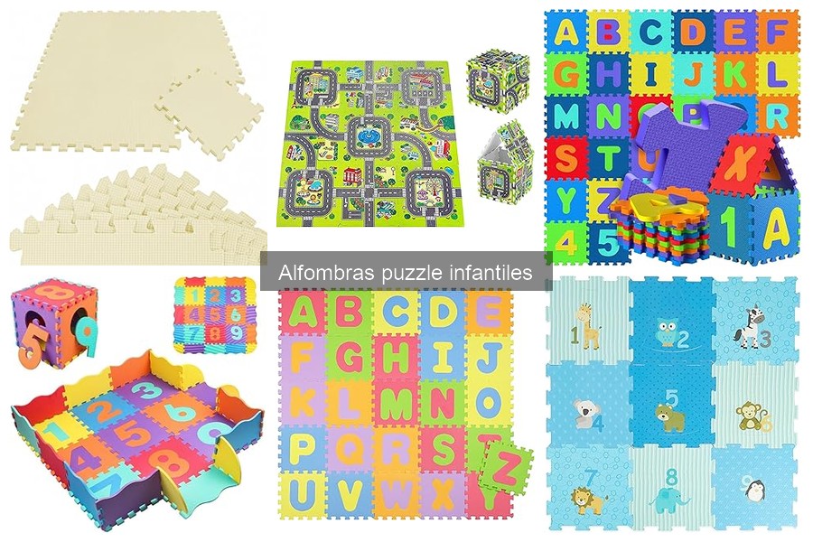 Ventajas y desventajas de las alfombras puzzle infantiles