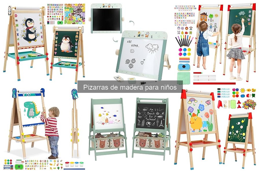 Ventajas y desventajas de las pizarras de madera para niños