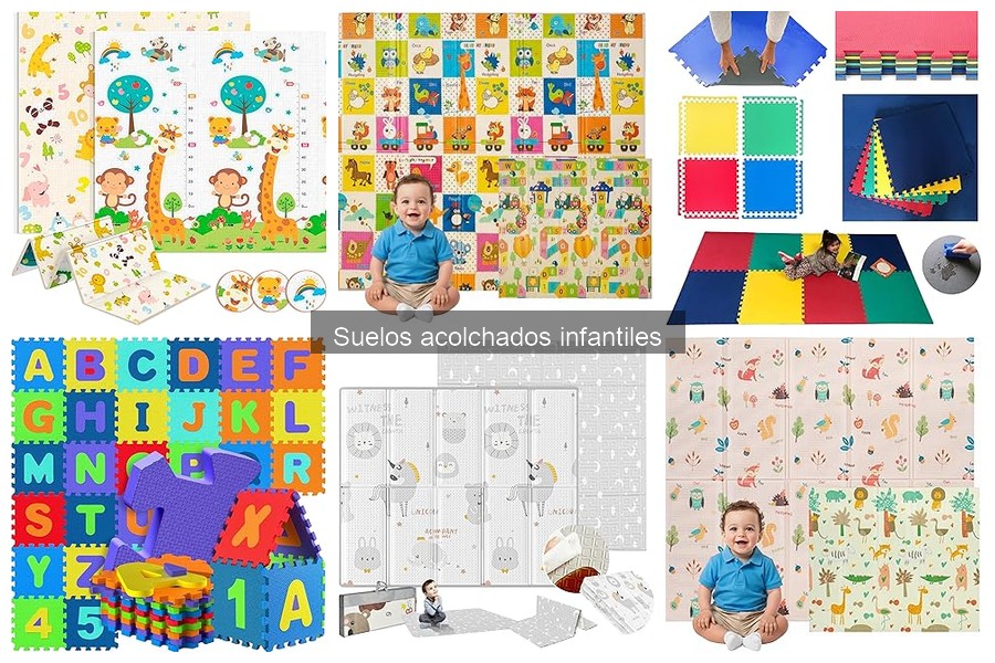 Ventajas y desventajas de los suelos acolchados infantiles